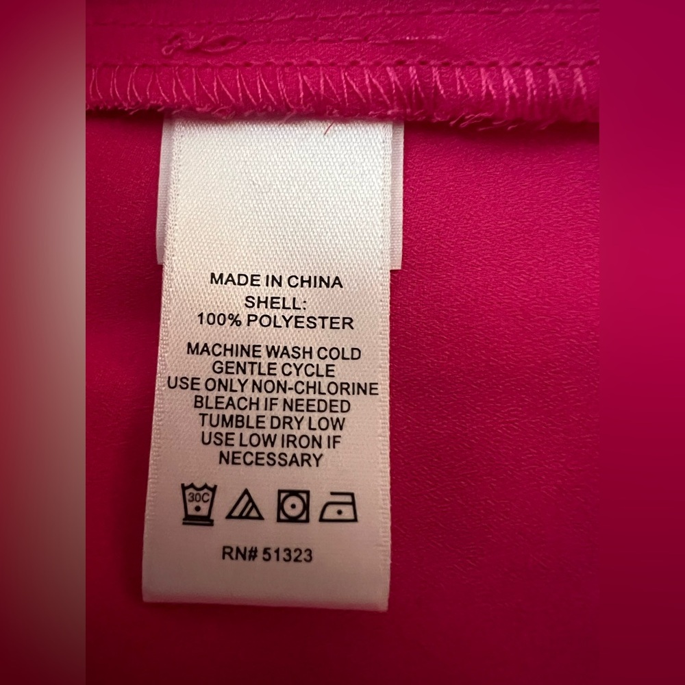 Cece Blouse Button-Down Double Flutter Short Slee… - image 8